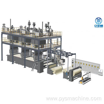 Nonwoven Fabric Making Machinery Line for Bady Diaper